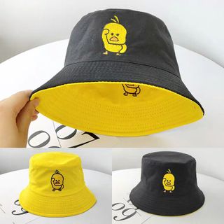 Nón Mũ Tai Bèo 2 Mặt Vịt Vàng Đáng Yêu