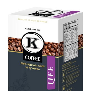 CÀ PHÊ KẾT HỢP ARABICA ROBUSTA RANG XAY NGUYÊN CHẤT LIFE 700G