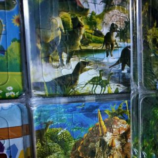 rất nhiều mẫu tranh ghép trẻ em 14x14cm