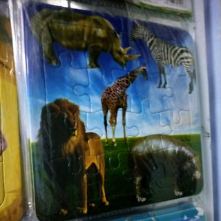 rất nhiều mẫu tranh ghép trẻ em 14x14cm