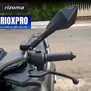 Kính chiếu hậu xe máy RIZOMA 5 cạnh hàng cao cấp - gương chiếu hậu 5 cạnh
