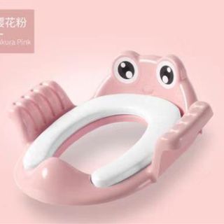 Bệ Vệ Sinh Thu Hẹp Bồn Cầu Có Tay Cầm Hình Thú Dễ Thương Cho Bé