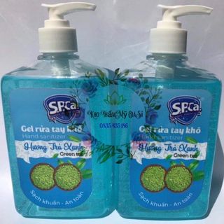Gel rửa tay sát khuẩn SPCA hương trà xanh