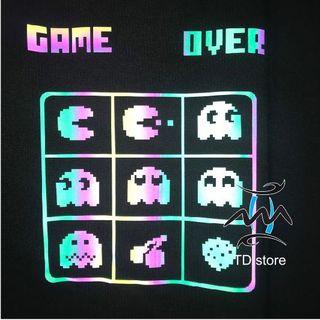 Áo thun phản quang game over giá sỉ
