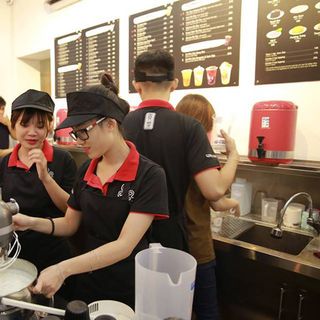 Nón phục vụ Nón kết hở đầu đủ màu