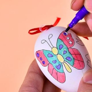 Bộ 1 trứng 4 bút lông 5k8