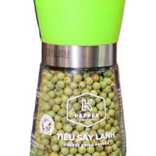 TIÊU XANH SẤY LẠNH 35GR CỐI XAY TIÊU CẦM TAY