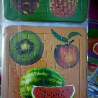 tranh ghép giấy trẻ em 14x14cm đủ mẫu