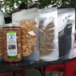 Trà Lá Sen - Trà Gạo Lứt Lá Sen