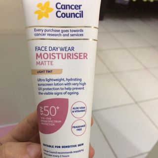 Hãng kem chống nắng Cancer Council Face Day Wear Moisturiser Matte 75ml