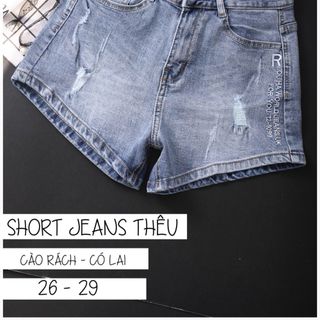 Quần sọt jean 005