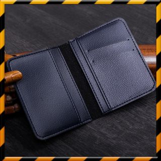 Bóp ví để thẻ unisex da PU kích thước 9 x 11cm VMN02