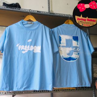 Áo thun uncover màu xanh biển freedom
