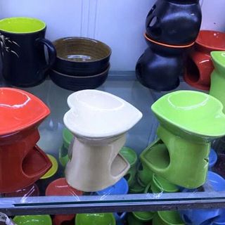Đèn xông tinh dầu đốt nến vỉ nến