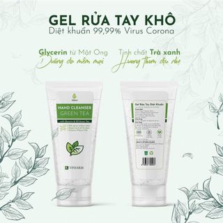 Gel rửa tay khô Greentea 100ml