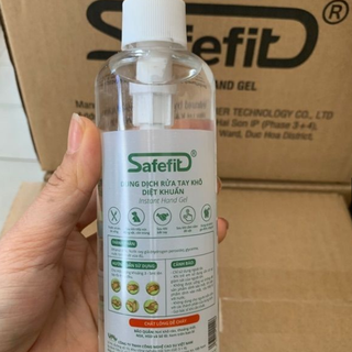 Dung dịch rửa tay khô Diệt Khuẩn Safefit 250ml
