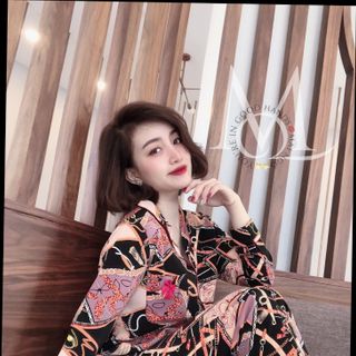 BỘ PIZAMA LỤA ĐŨI TAY DÀI