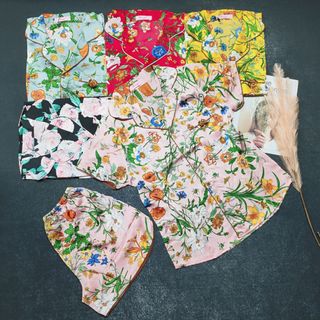 BỘ PIZAMA ĐÙI LỤA SATIN