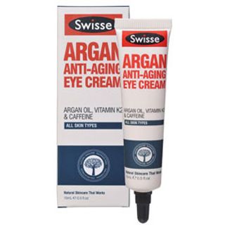 Kem dưỡng da vùng mắt Swisse Argan Anti-Aging Eye Cream 15ml