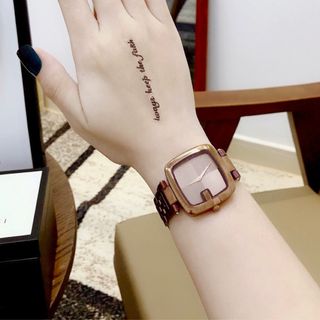 Đồng hồ nữ guxxi hot hit màu nâu Tây