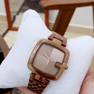 Đồng hồ nữ guxxi hot hit màu nâu Tây