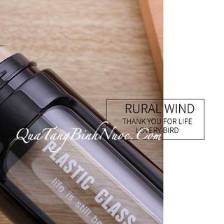 Bình Nước Thuỷ Tinh Borosilicate Cao Cấp Q058 400ml