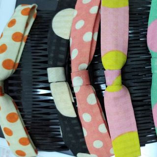 Kẹp tóc nơ lớn đủ màu ngẫu nhiên