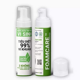 SÁT KHUẨN TAY KHÔ DẠNG BỌT FOAMCARE 60ML Biophan