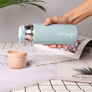 Bình Giữ Nhiệt Có Nắp Làm Ly 350ml Q072