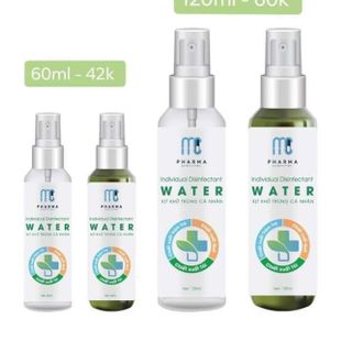 Xịt kháng khuẩn cá nhân 60ml