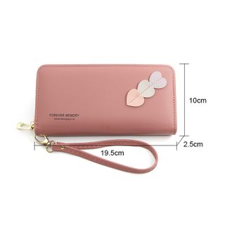 Ví nữ Forever Memory dáng dài họa tiết 3 trái tim