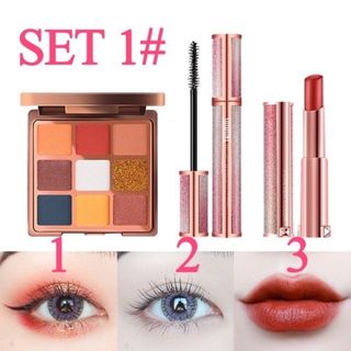 Set xixi makeup 3 sp bảng mắt mascara son giá sỉ