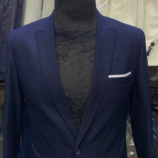 Vest nam xanh đen trẻ trung