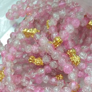 Chuỗi đeo tay đá hồng tỳ hưu
