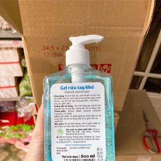 Gel rửa tay khô SPCA 600ml SIÊU TO-SIÊU TIẾT KIỆM