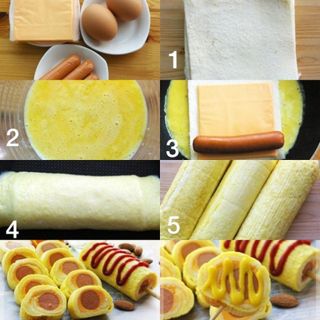 Máy Làm Trứng Cuộn Tròn