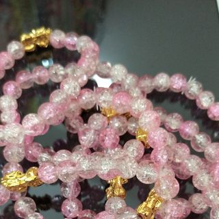 Vòng chuỗi đá tuyết chuỗi hồng tỳ hưu