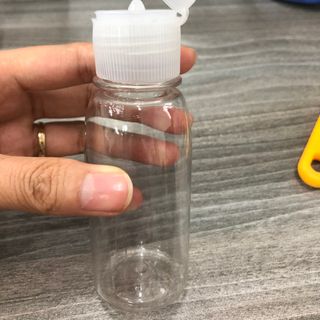 Chai Nhựa Chiết Mỹ Phẩm Nắp Bật 100ml