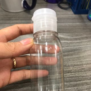 Chai Nhựa Chiết Mỹ Phẩm Nắp Bật 100ml