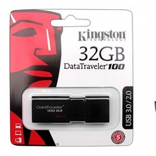 USB 32GB Kingston 30 DataTraveler 100G3 - bảo hành 5 năm