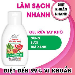 Nước rửa tay khô diệt khuẩn dược liệu Thebol 120ml