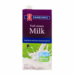 SỮA TƯƠI TIỆT TRÙNG EMBORGE NGUYÊN KEM 1L