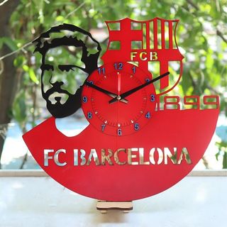 Đồng Hồ Gỗ Treo Tường Fc Barcelona giá sỉ