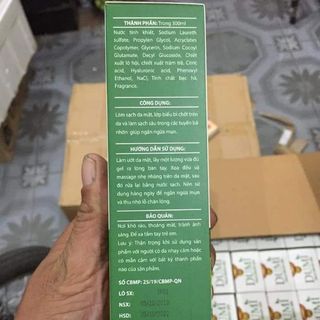 Sữa rửa mặt tẩy trang