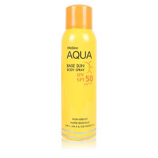 Xịt chống nắng toàn thân Mistine Aqua Base Sun Body Spray SPF50 PA giá sỉ