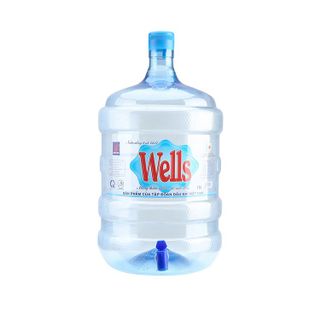Nước tinh khiết Wells bình 19 lít