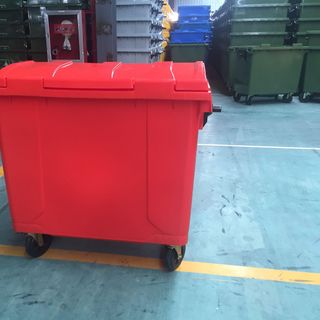 Thùng rác công cộng 660lit giá rẻ Phát Đạt
