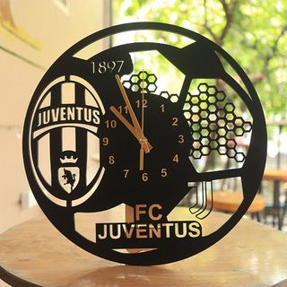 Đồng Hồ Gỗ Treo Tường Fc Juventus giá sỉ