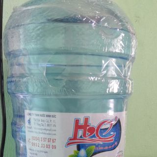 Nước uống tinh khiết cao cấp H2O bình 19 lít