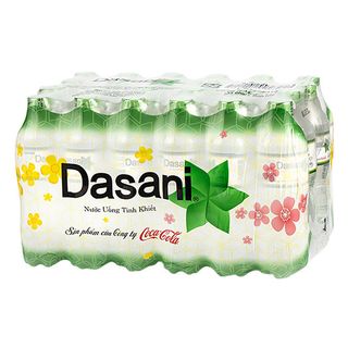 Nước tinh khiết Dasani thùng 350ml 24 chai/thùng